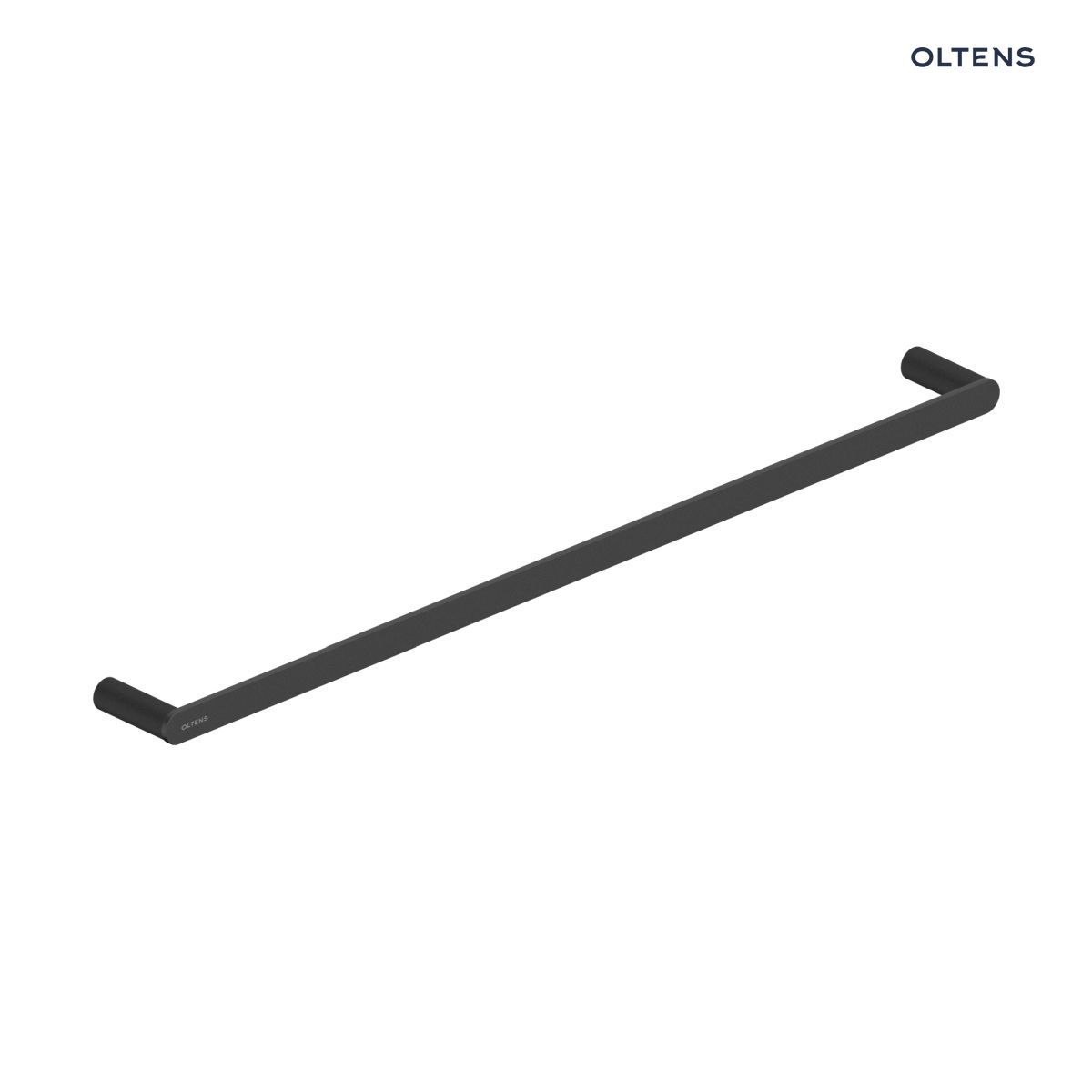80114300 Oltens Hamnes wieszak na ręcznik 60 cm czarny mat 80114300 - obrazek 1