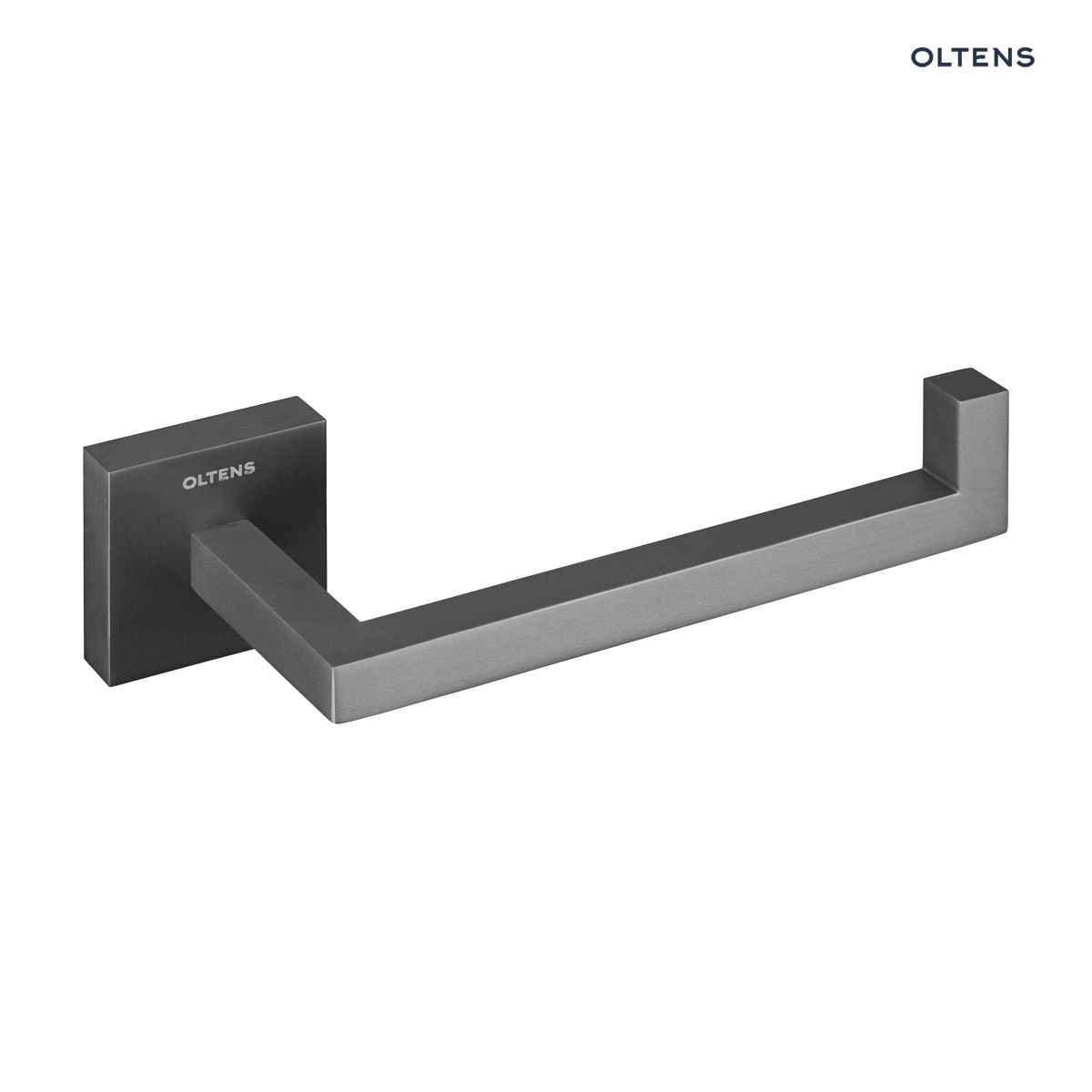 akcesoria-007 Oltens Tved uchwyt na papier toaletowy grafit 81105400 - obrazek 1