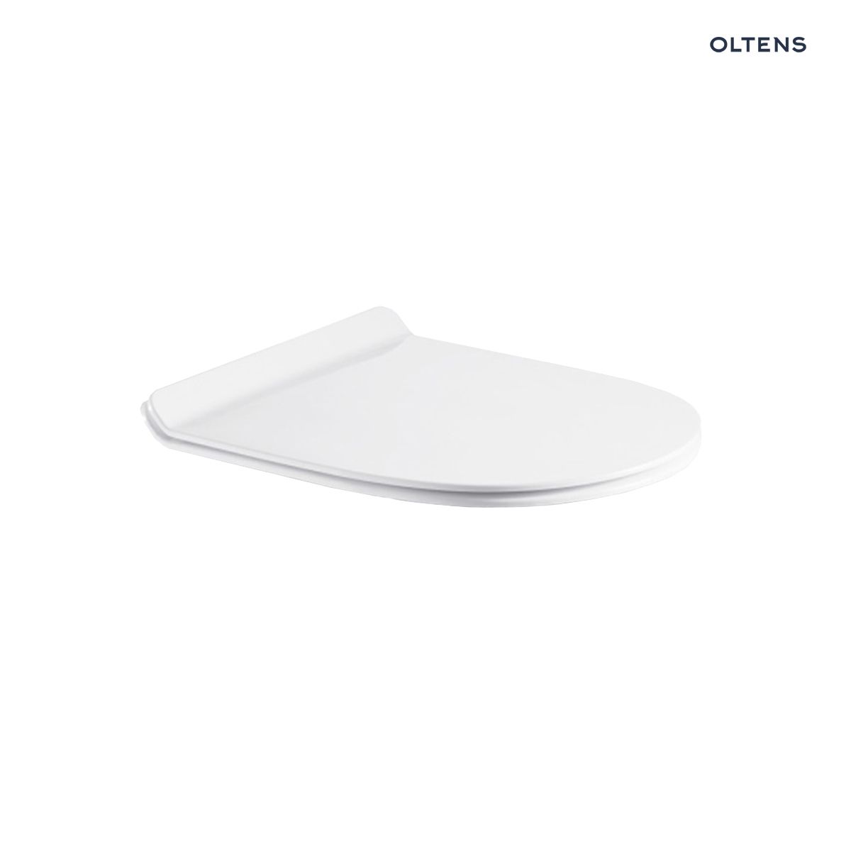 deskahamnes Oltens Hamnes deska sedesowa wolnoopadająca Slim twarda biała 45110000 - obrazek 1