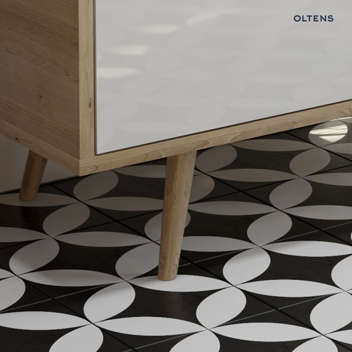 hedvig-noga Oltens Hedvig nogi do szafki 4 szt dąb nova 69000060 - obrazek 1