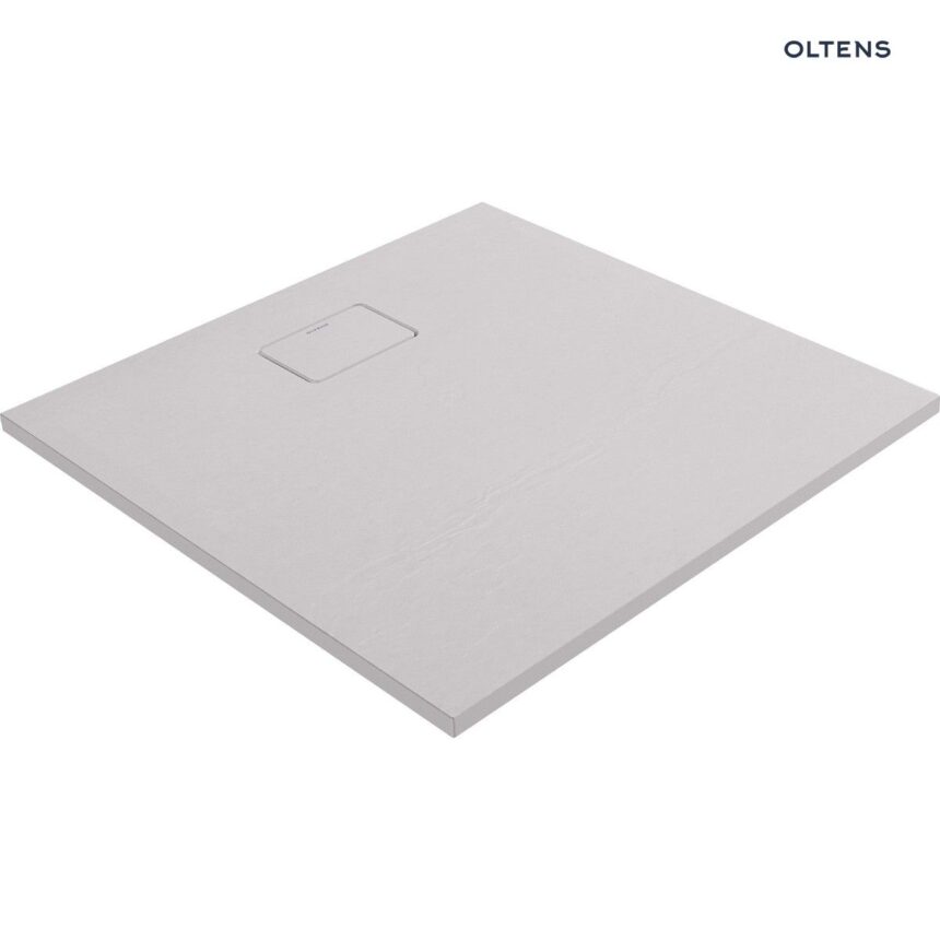 Oltens Bergytan brodzik kwadratowy 80x80 cm RockSurface kaszmir 17100900
